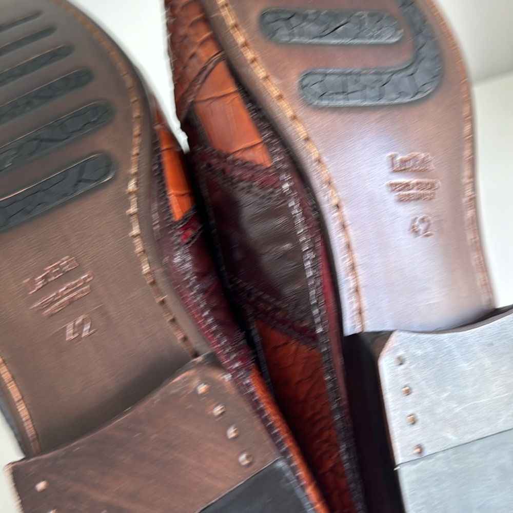 Caporicci genuine alligator shoes - Picture 10 of 15
